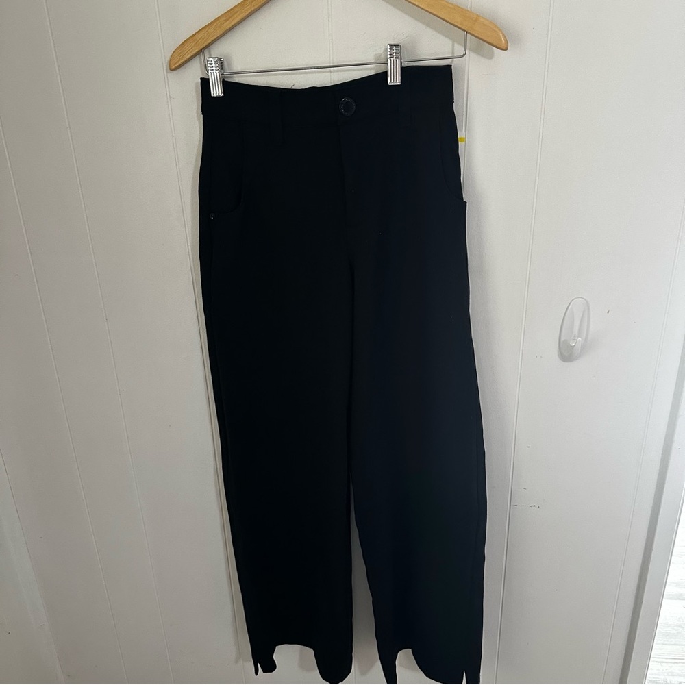 Wit & Wisdom Black Wide Leg Pants